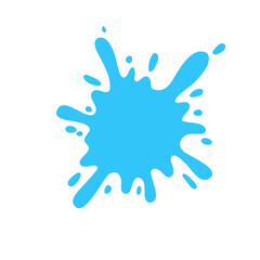 Vector water droplets splash. Concept of reducing water use on World Water Day