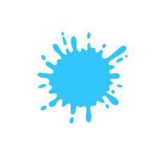 Vector water droplets splash. Concept of reducing water use on World Water Day