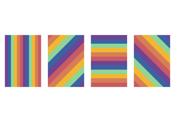 Naklejka premium rainbow background