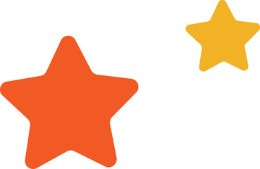 cute colorful star decoration