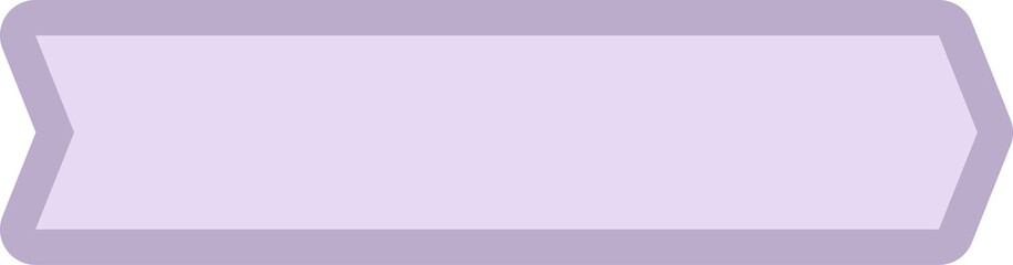 cute pastel banner tag label decoration