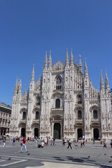 Duomo Catedral de Mil&atilde;o na It&aacute;lia