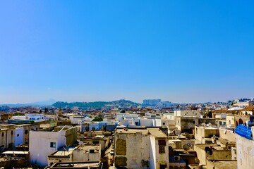 Über den Dächern der Hauptstadt Tunis Tunesien 