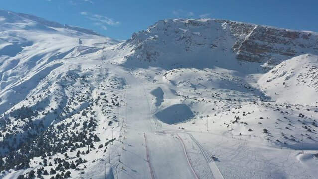 Ergan Ski Resort View, Erzincan, Turkey