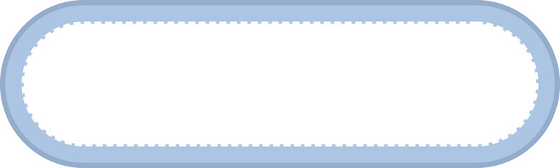 cute pastel blue planner paper template notes, memo, sticky note, reminder, journal decoration