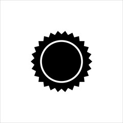 Badge Icon in trendy flat style isolated on white background. Award symbol for your web site design, logo, app, UI. Vector illustration