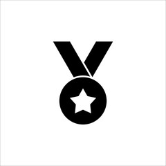 Badge Icon in trendy flat style isolated on white background. Award symbol for your web site design, logo, app, UI. Vector illustration