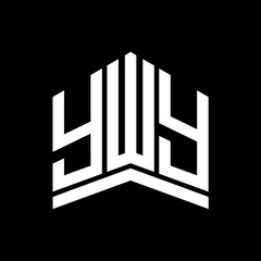 YWY letter logo design.YWY creative initials monogram vector letter logo concept.YWY letter initial minimalist vector design.
