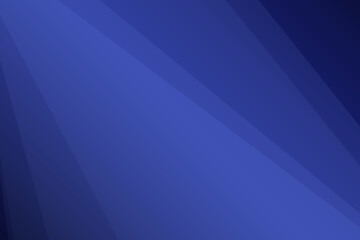 Obraz premium Abstract blue background with soft diagonal light rays and smooth gradient shades.