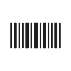 barcode icon art minimalist design