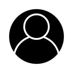 people icon. profile sign. vector illustration