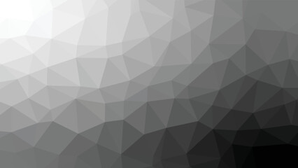 Abstract triangle pattern low-poly vector background for desktop.