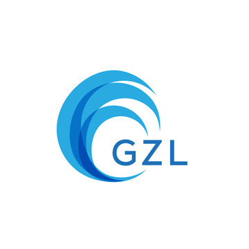 GZL letter logo. GZL blue image on white background. GZL Monogram logo design for entrepreneur and business. . GZL best icon.
