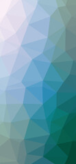 Obraz premium Abstract triangle pattern vector background for smartphone.