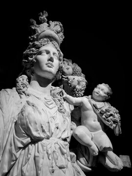 Tyche statue