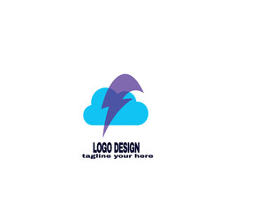 simple and modern design concept . logo for company vector file eps 10 . logo with simple and gradient color template