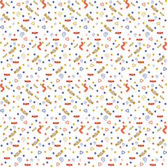 Seamless vector pattern, magic hand drawn doodle. Magic haunted house, pumpkin, cat, bat, cobweb. Mystical holiday pattern.