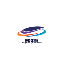 simple and modern design concept . logo for company vector file eps 10 . logo with simple and gradient color template