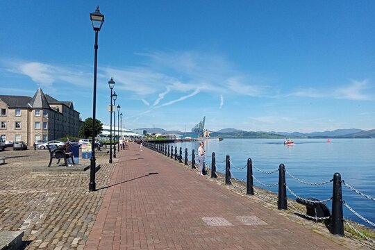 Custom House Quay, Greenock.