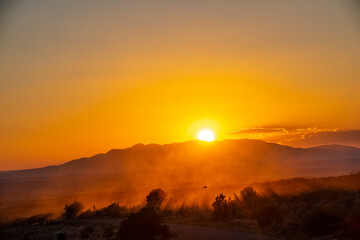 Obraz premium Smokey Sunset