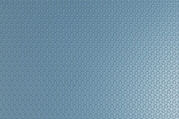 abstract background. a metal mesh consisting of patterns of small blue hexagons. 3d render. 3d illustration