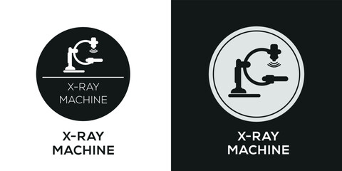 Creative (X-ray machine) Icon, Vector sign.