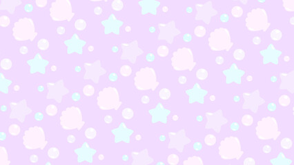 pastel seashell wallpaper♪