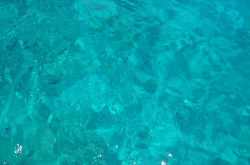  Turquoise water background