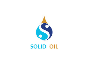 Letter S Oil Dropped Logo