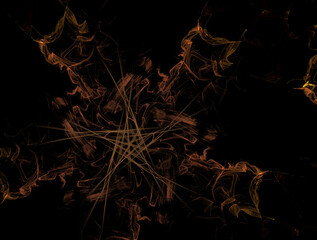 Imaginatory fractal abstract background Image