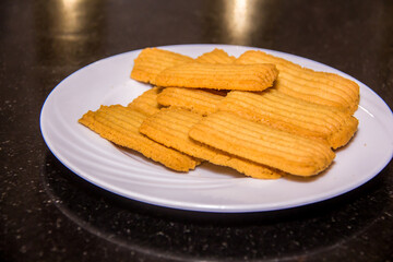 Egyptian Oriental and Traditional Food, Kahk Eid elfetr shot is selective focus with shallow depth of field.