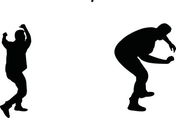 Stone skipping vector eps,  Silhouette, Logo, Stone skipping vector eps Cut Files for Cricut Design, Stone skipping  Digital Commercial Clipart - PNG, EPS