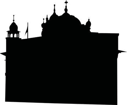 Sikh Temples vector eps,  Silhouette, Logo, Sikh Temples vector eps Cut Files for Cricut Design, Sikh Temples  Digital Commercial Clipart - PNG, EPS