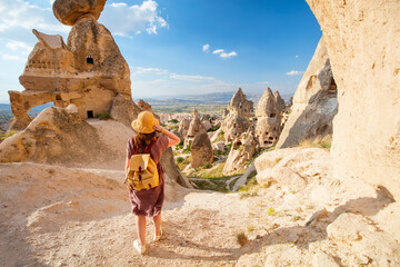 Rock formations in Cappadocia