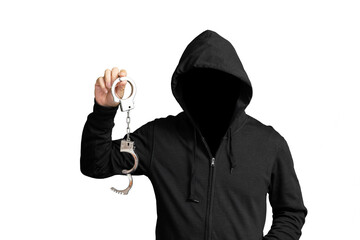 再犯、逃走する人物のイメージ