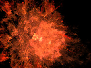 Imaginatory fractal abstract background Image