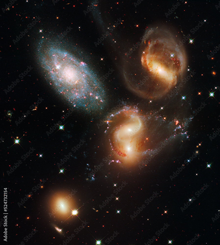 Wall mural new james webb space telescope images. elements of this image furnished by nasa.