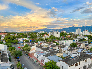 Obraz premium view of the city