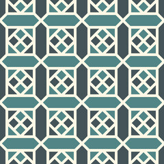 Geometrical ornament. Seamless pattern. Abstract backdrop. Figures wallpaper. Geometric background. Ethnic motif. Mosaic ornate. Digital paper. Textile print. Web design