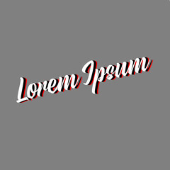 Classic/Vintage style lettering and logo types