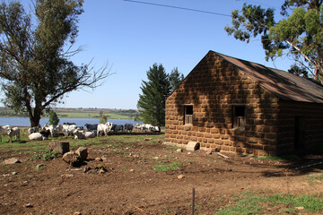 Old barn in the countryside. Few know about Balfour Dam along the banks of the Suikerbosrand River or Welgelegen Manor – the architectural landmark built by one of South Africa's greatest architects –