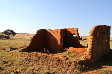 A photo of abandoned houses, churches, monasteries, ruins, walls of clay, raw brick. The story of housing development in our country naturally goes hand in hand with different periods in our history. 