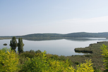 View of Srebarna Nature Reserve, Bulgaria