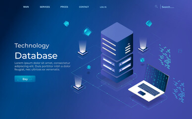 Data processing center. Abstract digital storage. Data analysis of processing large data computations, information flows. Data processing center.