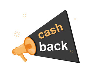 cash back icon, return money, cash back rebate, thin line web symbol on white background - editable stroke.