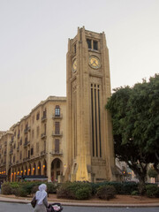 Obraz premium Hamidiyeh Clock Tower in downtown Beirut, Lebanon