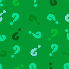 Back to school seamless question marks pattern for kids clothes print and notebooks and wrapping paper