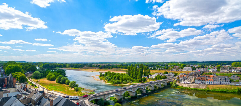 Amboise on Loire Valley in France