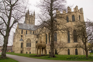 Fototapeta na wymiar Canterbury Cathedral, United Kingdom