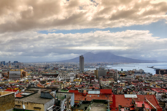 Panoramica sobre Napoles